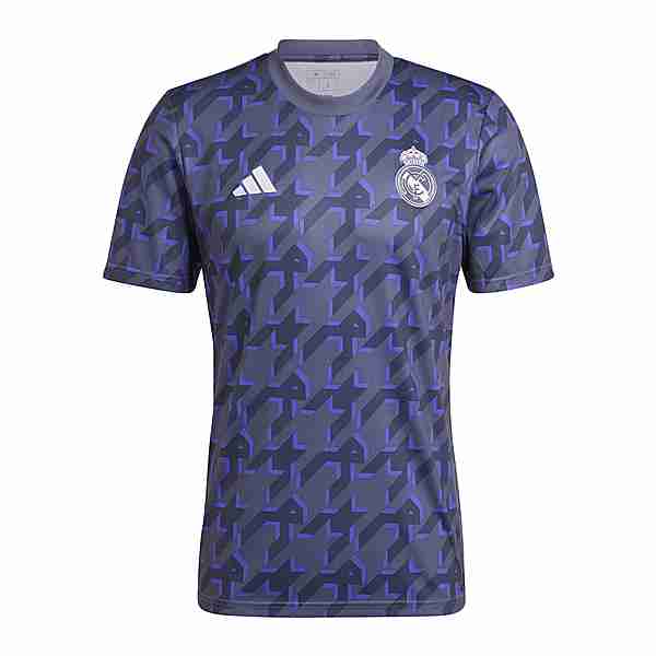 adidas Real Madrid Prematch Shirt 2023/2024 Fanshirt blau