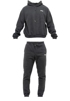 Tom Barron Trainingsanzug Herren grau