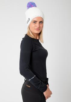 Rückansicht von Reusch Elias Beanie Skimütze 1100 white