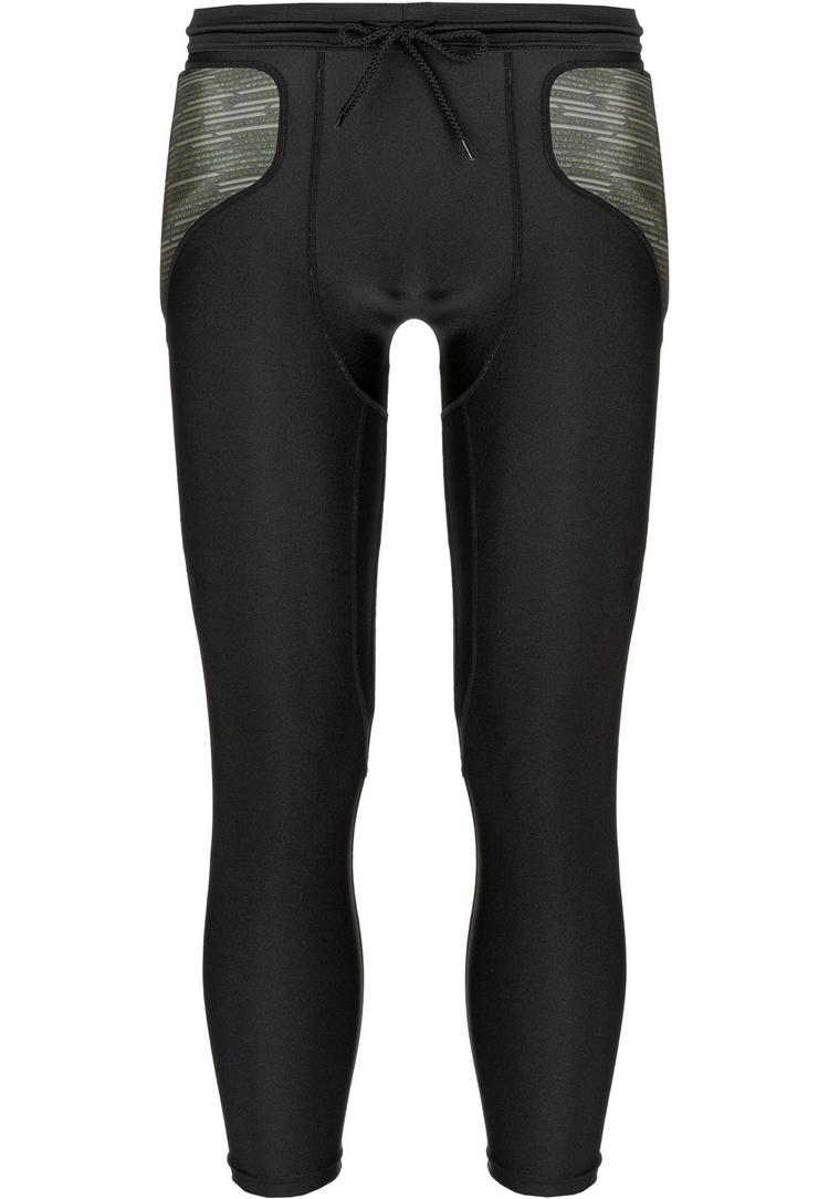 Reusch Reusch Padded Eco Short 3/4 Torwarthose - 7050 black / desert green - 0 | SportScheck