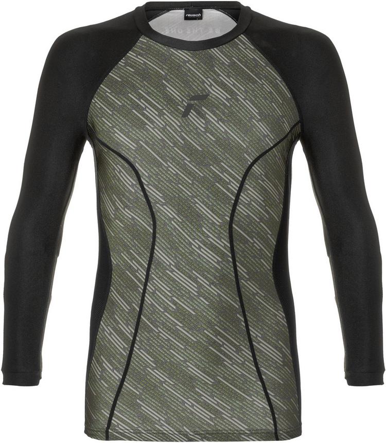 Reusch Reusch Padded Eco Undershirt Trikot - 7050 black / desert green - 0 | SportScheck