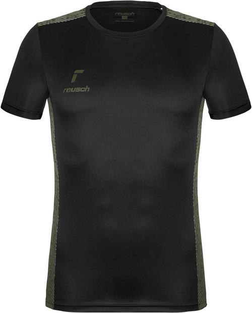 Rückansicht von Reusch Fußballtrikot 7050 black / desert green