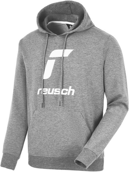 Rückansicht von Reusch Hoodie 6634 dark grey / white