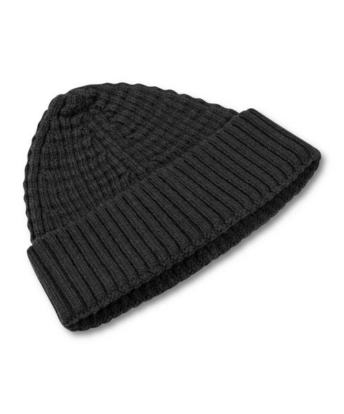 Rückansicht von Falke Mütze Beanie anthra.mel (3080)