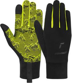 Reusch Liam TOUCH-TEC™ Skihandschuhe 7752 black/safety yellow