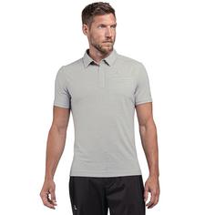 Rückansicht von Schöffel Polo Shirt Ramseck M Poloshirt Herren gray violet