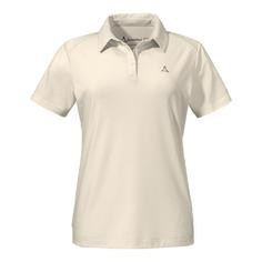 Schöffel Polo Shirt Ramseck L Poloshirt Damen whisper white