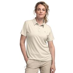 Rückansicht von Schöffel Polo Shirt Ramseck L Poloshirt Damen whisper white