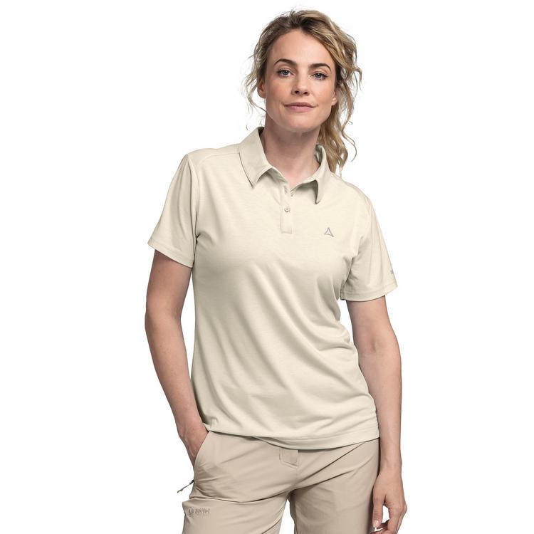 Sch&ouml;ffel Sch&ouml;ffel Polo Shirt Ramseck L Poloshirt Damen - whisper white - 0 | SportScheck