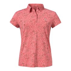 Schöffel Polo Shirt Sternplatte L Poloshirt Damen 3245 rosa
