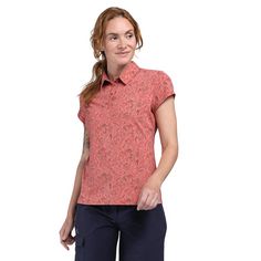 Rückansicht von Schöffel Polo Shirt Sternplatte L Poloshirt Damen 3245 rosa