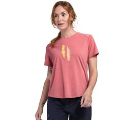 Rückansicht von Schöffel T Shirt Haberspitz L Funktionsshirt Damen 3245 rosa