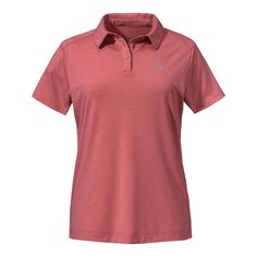 Schöffel Polo Shirt Ramseck L Poloshirt Damen 3245 rosa