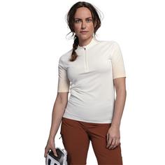 Rückansicht von Schöffel Shirt Dust L Fahrradtrikot Damen whisper white