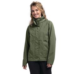 Rückansicht von Schöffel 2.5L Jacket Bellagio L Funktionsjacke Damen 6970 grün