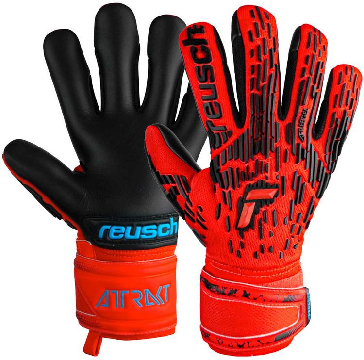 Reusch Reusch Attrakt Freegel Silver Junior Torwarthandschuhe - 3333  brig red/futr blu/blck - 0 | SportScheck