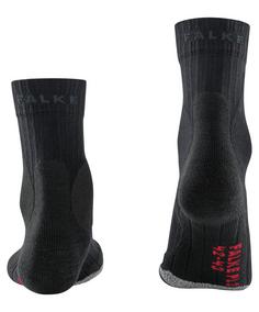 Rückansicht von Falke PL2 Tennissocken Herren black (3000)