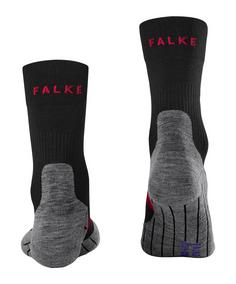 Rückansicht von Falke Laufsocken Damen black (3008)