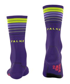 Rückansicht von Falke Fahrradsocken amethyst (8683)