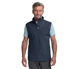 Rückansicht von Schöffel Softshell Vest Tonion M Outdoorweste Herren navy blazer