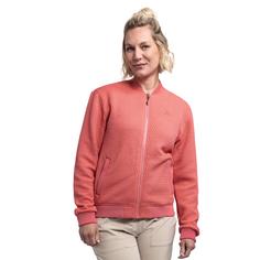 Rückansicht von Schöffel Fleece Jacket Genua L Fleecejacke Damen 3245 rosa