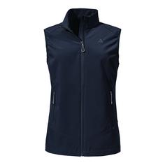 Schöffel Softshell Vest Tonion L Outdoorweste Damen navy blazer