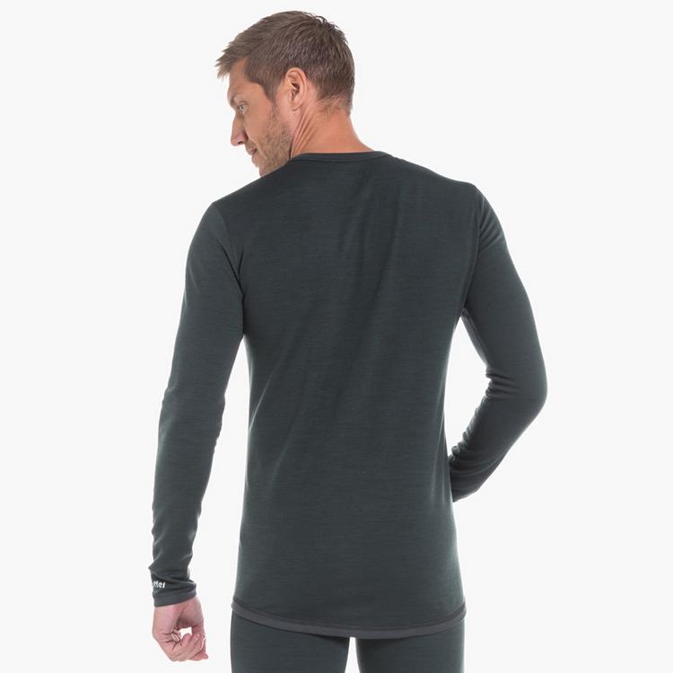 Sch&ouml;ffel Sch&ouml;ffel Ski Merino Sport Shirt 1/1 Arm M Funktionsshirt Herren - pirate black - 1 | SportScheck
