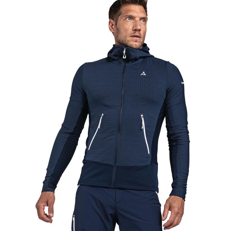 Sch&ouml;ffel Sch&ouml;ffel Fleece Hoody Monte Sart M Fleecejacke Herren - dress blue - 0 | SportScheck