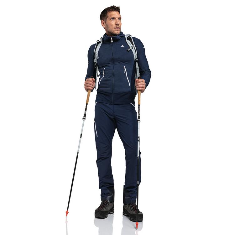 Sch&ouml;ffel Sch&ouml;ffel Fleece Hoody Monte Sart M Fleecejacke Herren - dress blue - 0 | SportScheck