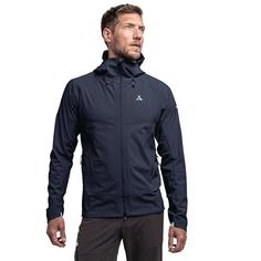 Rückansicht von Schöffel Softshell Jkt Mangart M Funktionsjacke Herren navy blazer