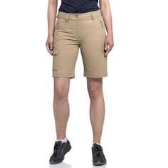 Rückansicht von Schöffel Shorts Kitzstein L Bermudas Damen humus