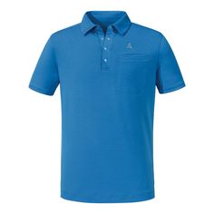 Schöffel Polo Shirt Ramseck M Poloshirt Herren directoire blue