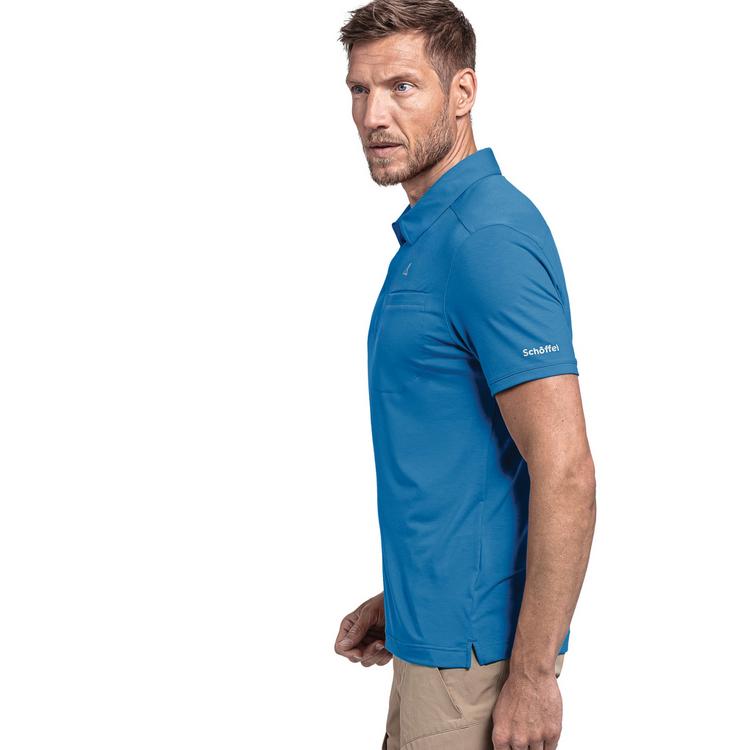 Sch&ouml;ffel Sch&ouml;ffel Polo Shirt Ramseck M Poloshirt Herren - directoire blue - 2 | SportScheck