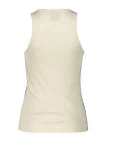 Rückansicht von Nike Essential Tanktop Damen Beige Tanktop Damen beigeweiss