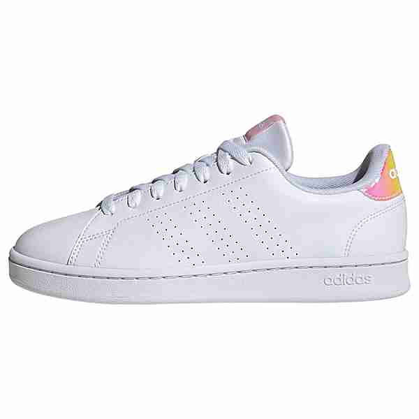 adidas Advantage Schuh Sneaker Damen Cloud White / Cloud White / Clear Pink