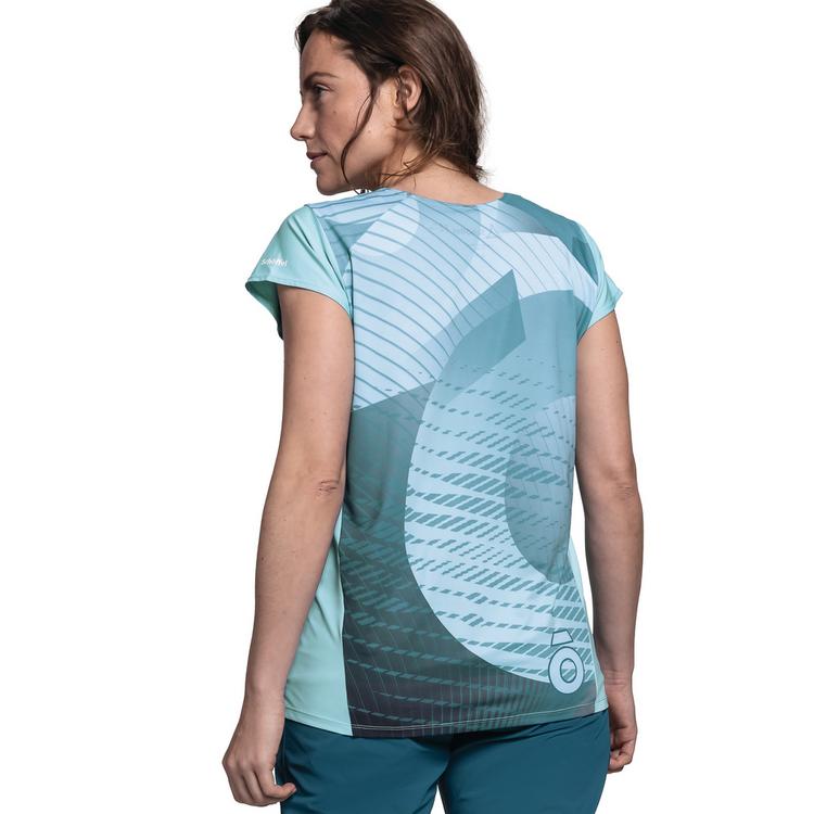 Sch&ouml;ffel Sch&ouml;ffel T Shirt Aukra L Funktionsshirt Damen - 8025 - blau - 1 | SportScheck