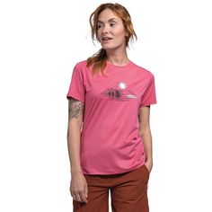 Rückansicht von Schöffel CIRC T Shirt Sulten L Funktionsshirt Damen 3155 pink
