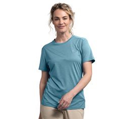 Rückansicht von Schöffel CIRC T Shirt Tauron L Funktionsshirt Damen 8225 blau