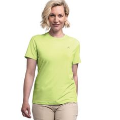 Rückansicht von Schöffel T Shirt Ramseck L Funktionsshirt Damen 6085 grün