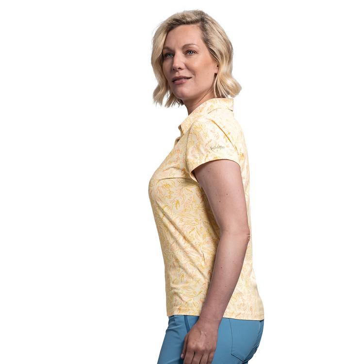 Sch&ouml;ffel Sch&ouml;ffel Polo Shirt Sternplatte L Poloshirt Damen - 5465 - gelb - 2 | SportScheck
