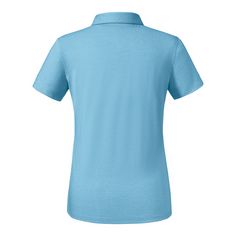 Rückansicht von Schöffel CIRC Polo Shirt Tauron L Poloshirt Damen 8225 blau
