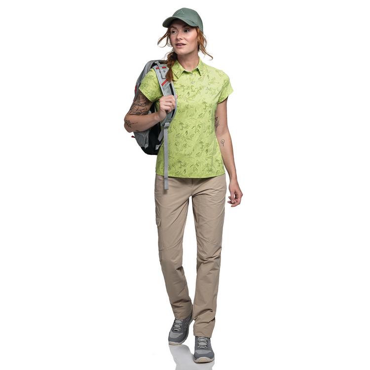 Sch&ouml;ffel Sch&ouml;ffel Polo Shirt Sternplatte L Poloshirt Damen - 6085 - gr&uuml;n - 0 | SportScheck