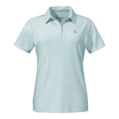 Schöffel Polo Shirt Ramseck L Poloshirt Damen 8025 blau