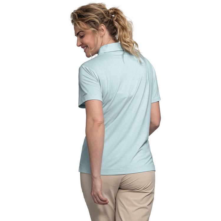 Sch&ouml;ffel Sch&ouml;ffel Polo Shirt Ramseck L Poloshirt Damen - 8025 - blau - 1 | SportScheck