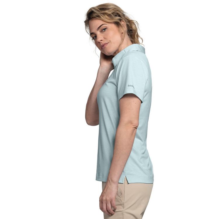 Sch&ouml;ffel Sch&ouml;ffel Polo Shirt Ramseck L Poloshirt Damen - 8025 - blau - 2 | SportScheck
