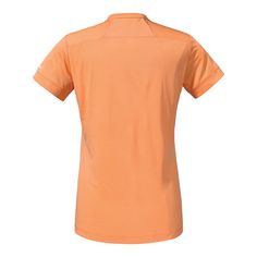 Rückansicht von Schöffel Shirt Udine L Fahrradtrikot Damen 5075 orange