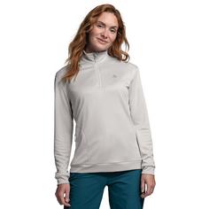 Rückansicht von Schöffel CIRC Fleece Looop L Fleecepullover Damen gray violet