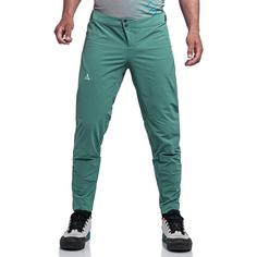 Rückansicht von Schöffel Pants Arosa M Fahrradhose Herren 6755 grün