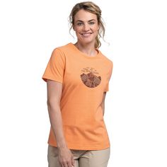 Rückansicht von Schöffel T Shirt Buchberg L Funktionsshirt Damen 5075 orange