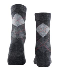 Rückansicht von Burlington Socken Freizeitsocken Damen anthra. moul. (3087)